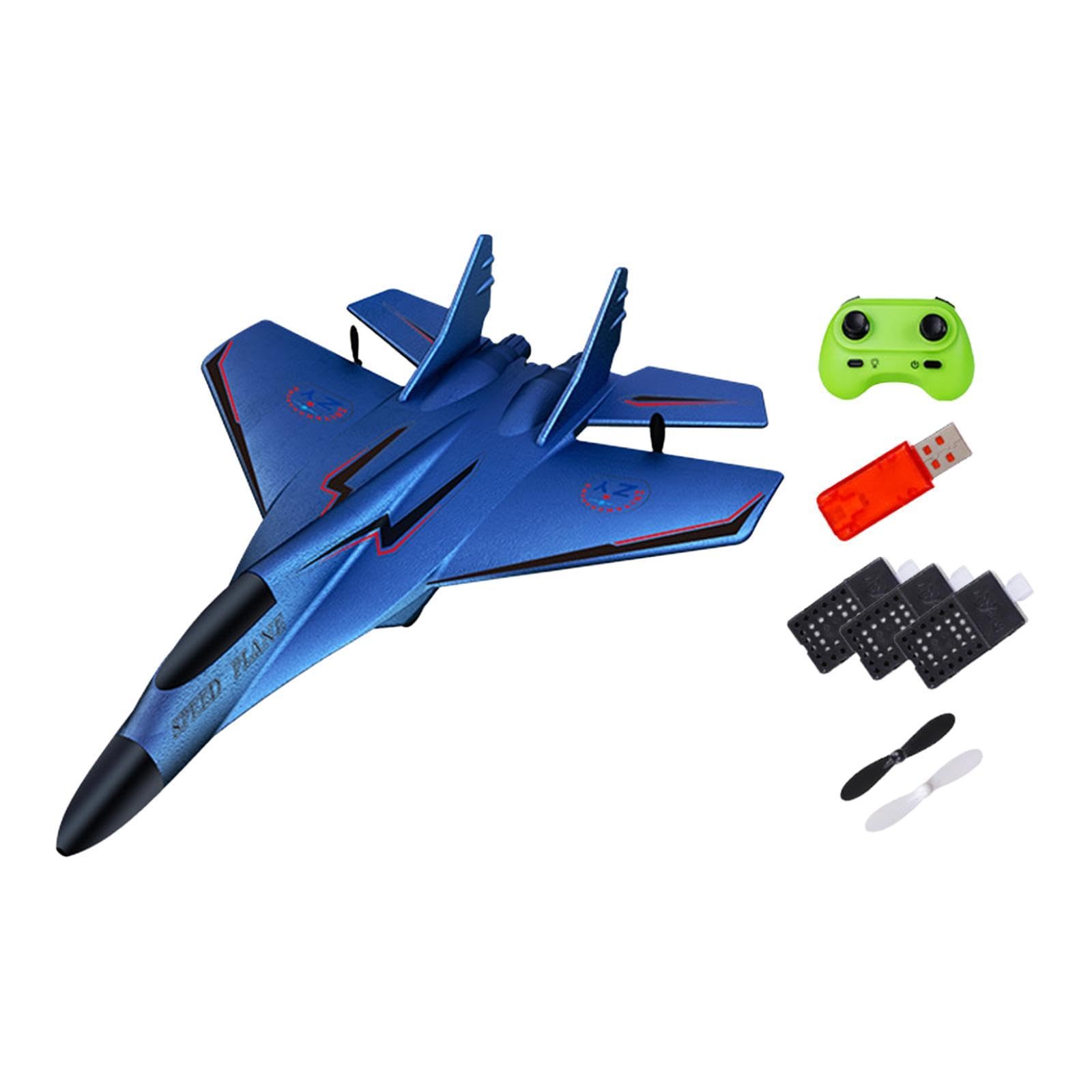 ZY-320 RC Plane, 2 band 2.4GHz Remote Control Airplane, Foam, cells, navy aircraft Aircraft, Anticollision-resistant, Easy Control for children Beginners, Toy Gift for Boys