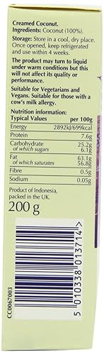 Blue Dragon - Bloque de coco crema | 7.05 oz