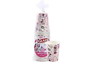 Glad for Kids Disney Minnie Mouse Party Essentials | Value Set with...