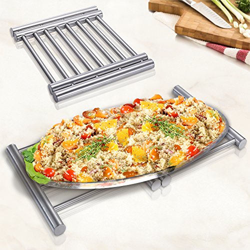 Pro Chef Kitchen Tools Trivets For Hot Dishes Hot Plate Holder Metal