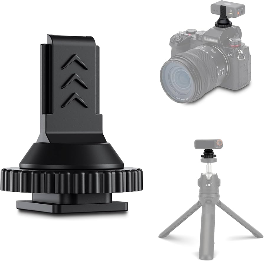 Amazon.com : JJC Cold Shoe Mount Adapter for DJI Mic 2 with 1/4