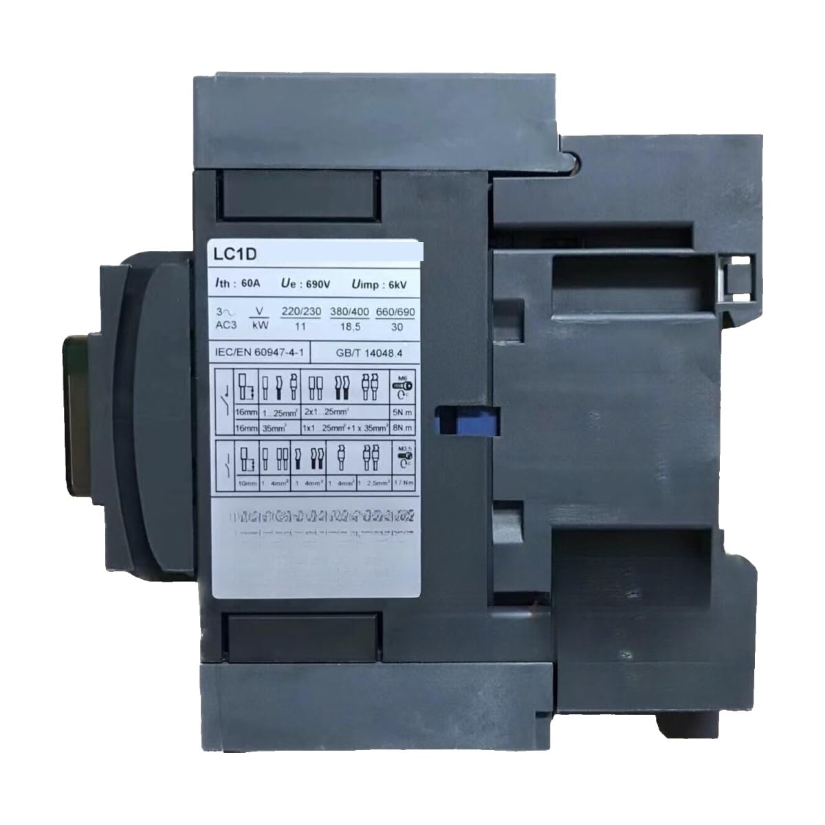 Contacteur AC220V M7C LC1D40A pour commande de puissance électrique - 2