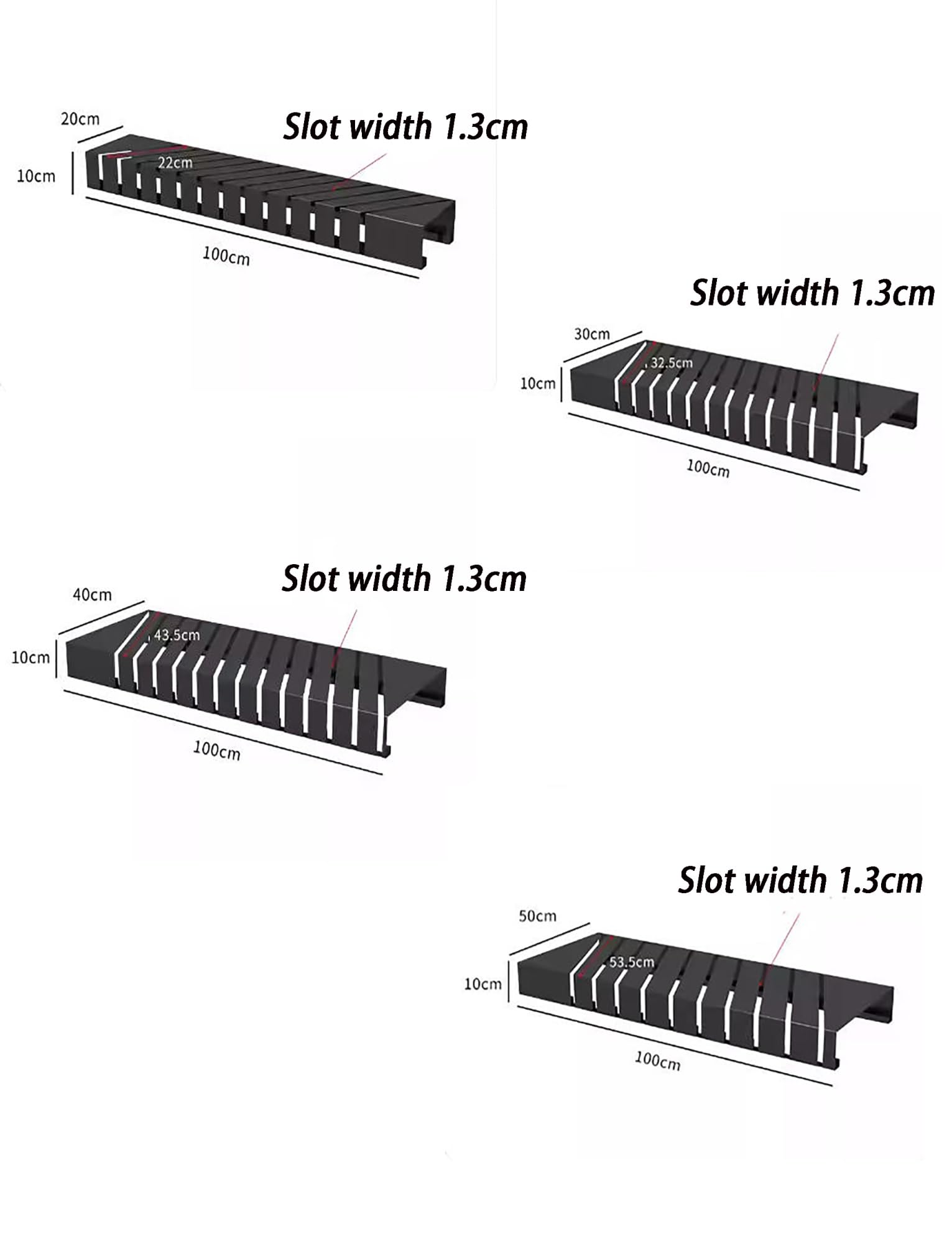 Vertikales Steinregal – Mehrzweck-Halter für Quarz, Glasplatten, Bodenfliesen und Arbeitsplattenproben – schlankes Design für Vitrinen und Einzelhandelsdisplays