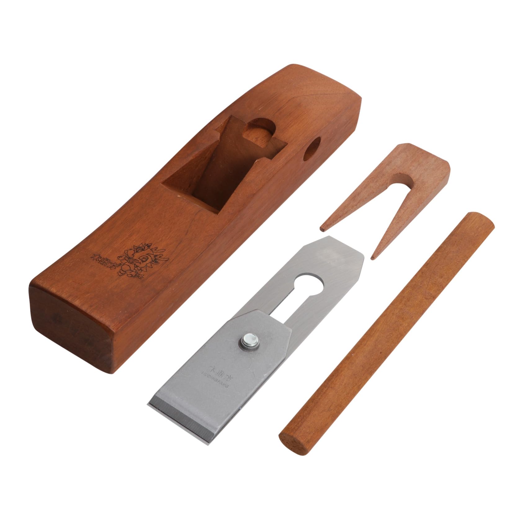 Pialla Manuale per Legno Utensile Falegnameria in Legno e Metallo, Semplice da Usare ed Efficiente per Lavorazioni di Precisione