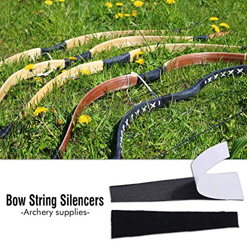 Vgeby Archery Limb Covers Recurve Bowstring Silencer Bow String Groove String Dampener #TOP5