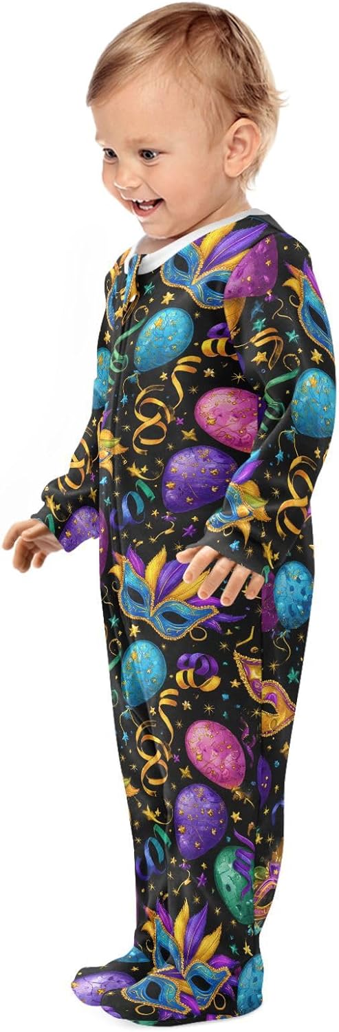 Dussdil Baby One-Piece Footies Newborn Rompers Pajamas Cotton Footed Pjs for Sleep Play Boys Girls - Image 4