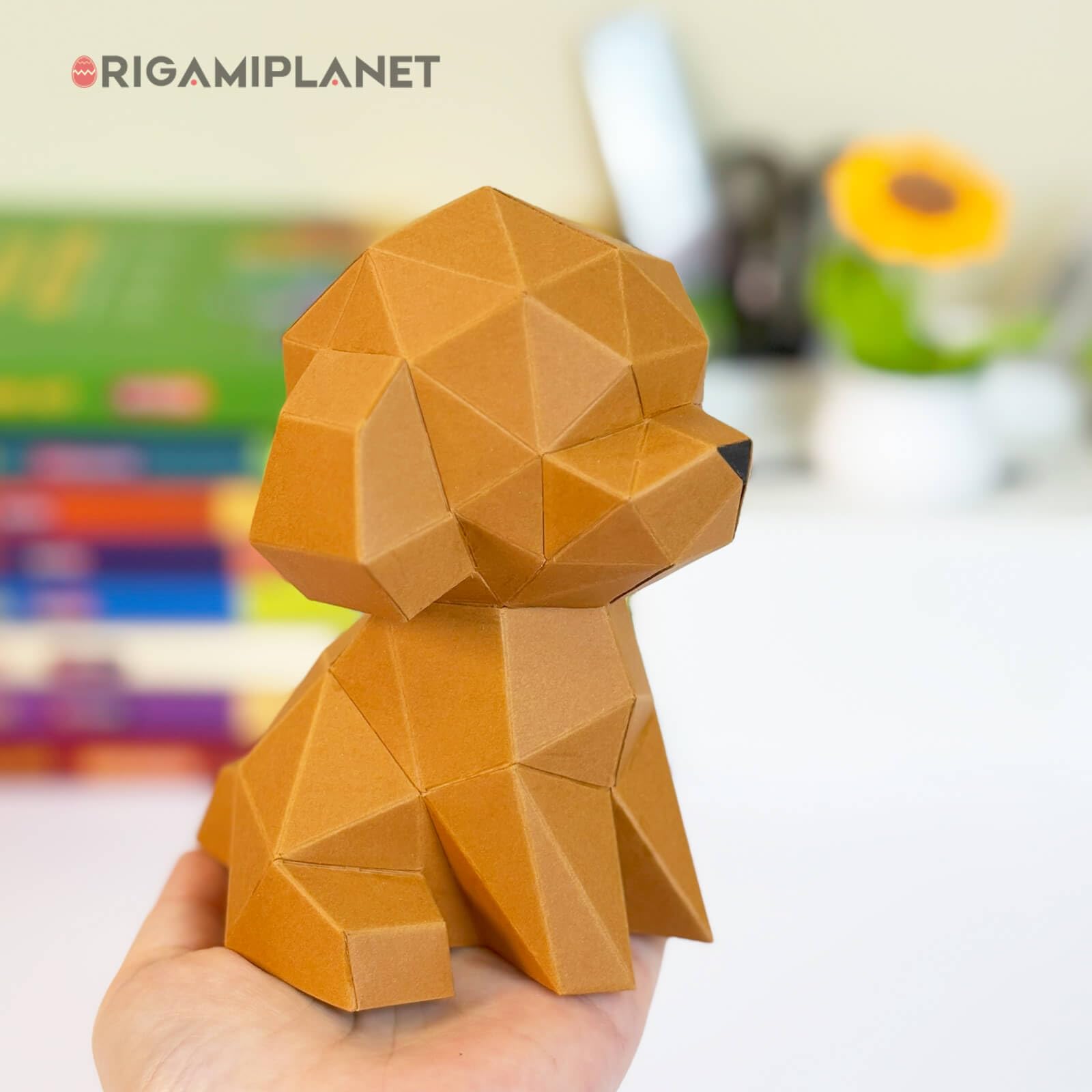 Amazon.co.jp: ORIGAMIPLANET Teddy テディ 立体折り紙クラフトキット