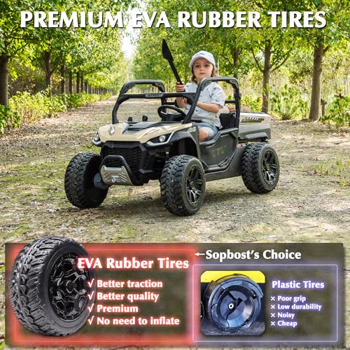 sopbost 2 Seater UTV with Dump Bed