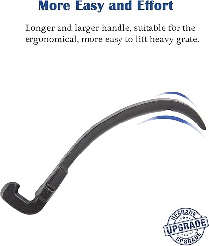 Miniatura 3 de KAMaster Elevador de parrilla de hierro fundido para parrilla Kamado, accesorios de parrilla compatibles con Big Green Egg, juego de ahumador de