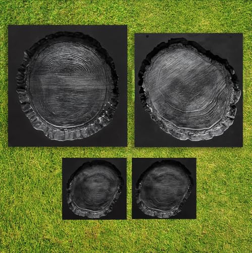 Betonex 4 pcs Log Slab Old Wood Paver Paving Precast