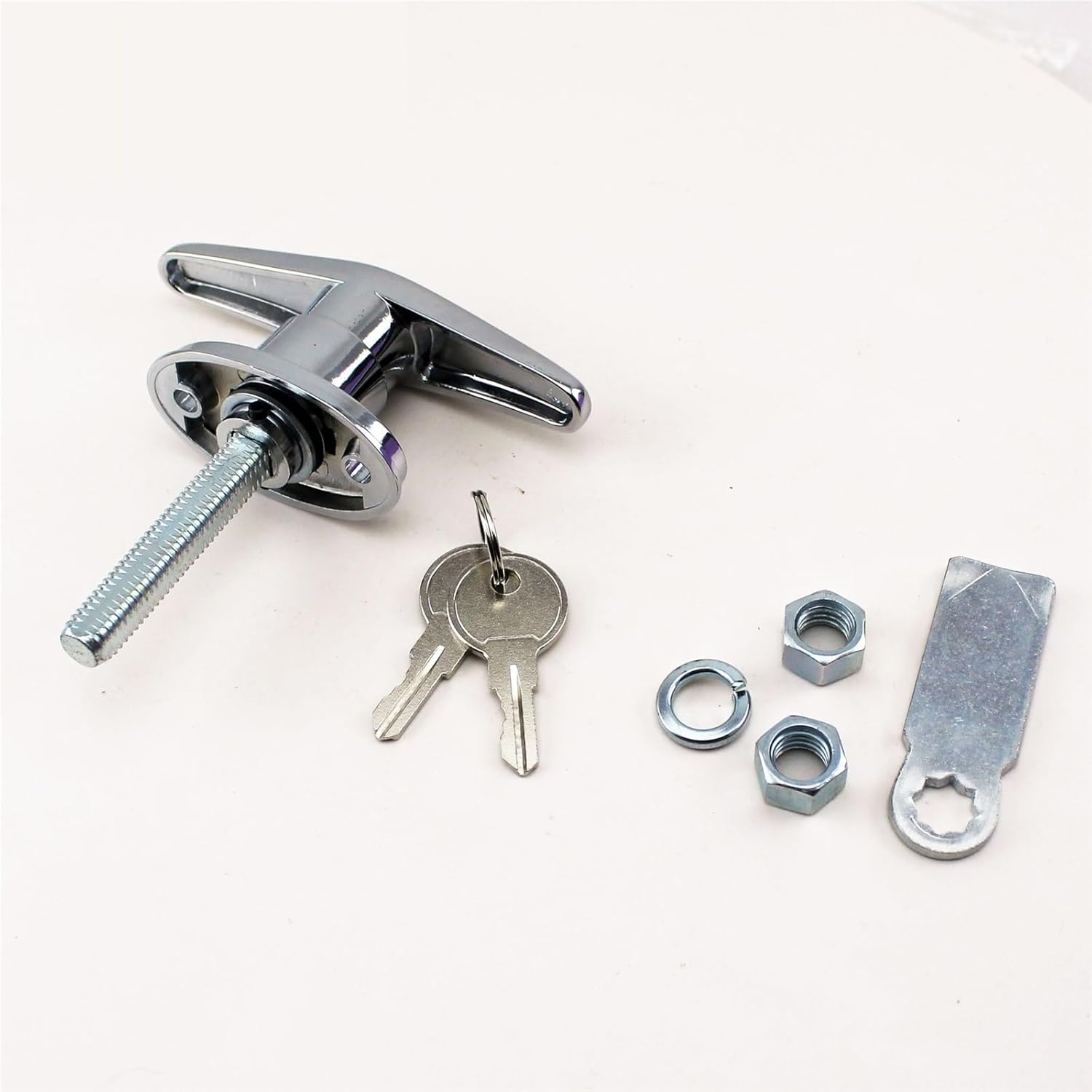 MS333-2Keyed Garage Door T-Handle Locks Premium Lock Cylinders 1Pcs