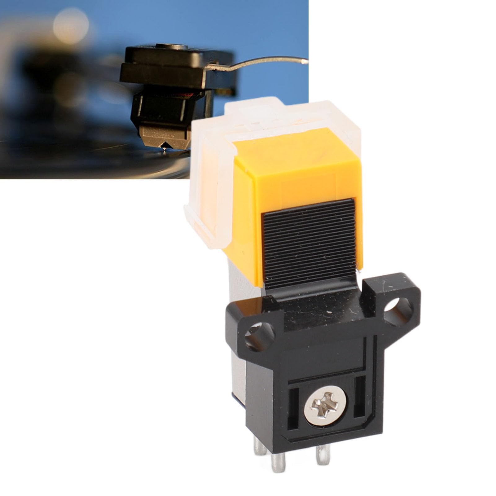 Stilo per Cartuccia Magnetica, Cartuccia per Giradischi a Magnete Mobile AT91 Sostitutiva per Giradischi, Cartuccia Ad Alta Precisione