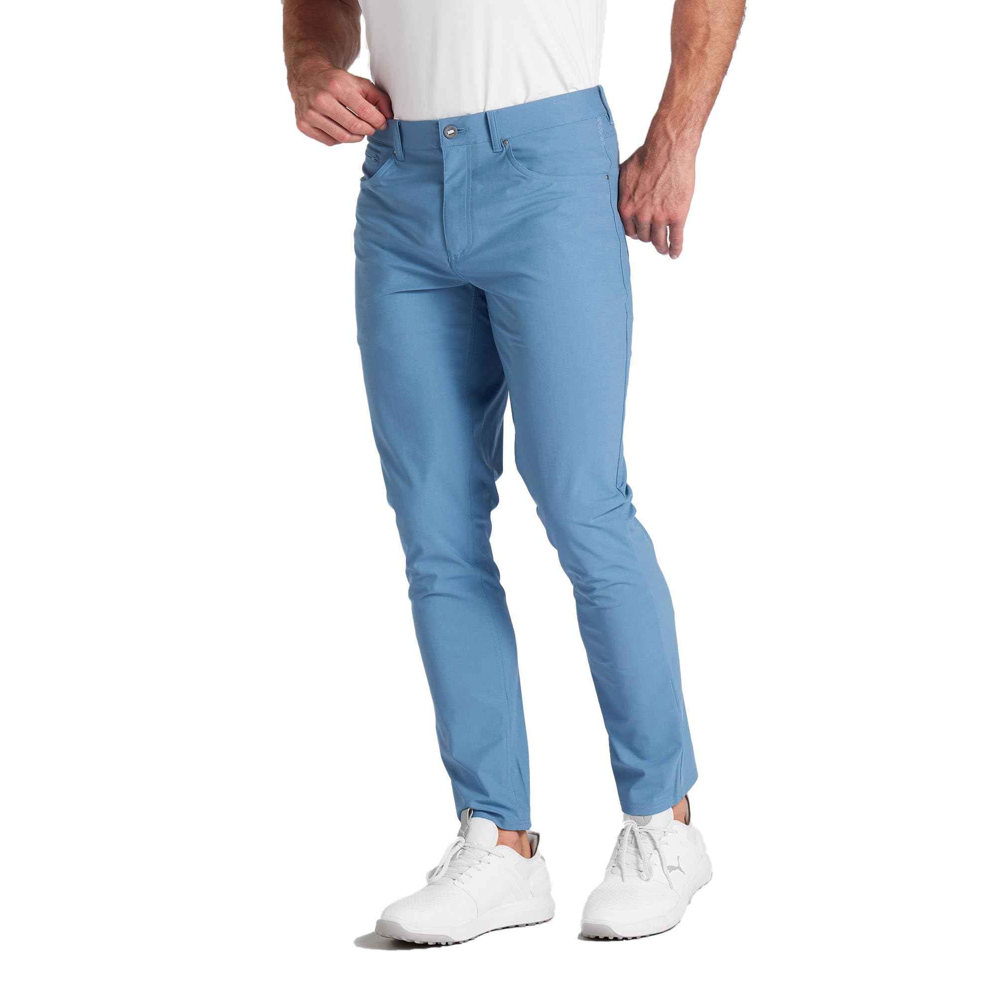 PUMA Men's 101 5 Pocket Pant, Deep Dive, 32W x 32L
