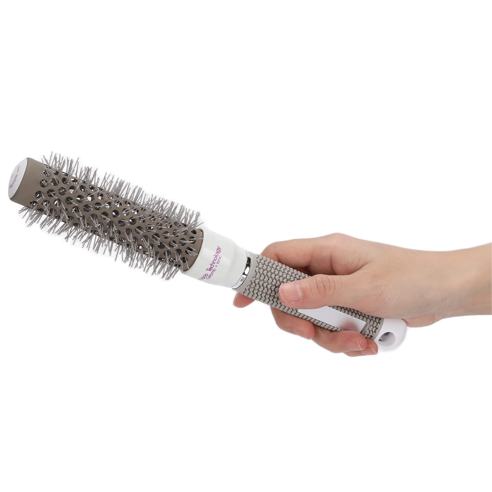 Set di 5 Spazzole Tonde, Pettine a Conduzione di Calore, Set di Strumenti per Parrucchieri per Arricciare L'asciugatura con il Phon, Spazzola Professionale per lo Styling dei Capelli, Set di Strumenti