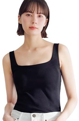 Tank Top Bra Padded Square Neck Anti-Sagging Push up Fit