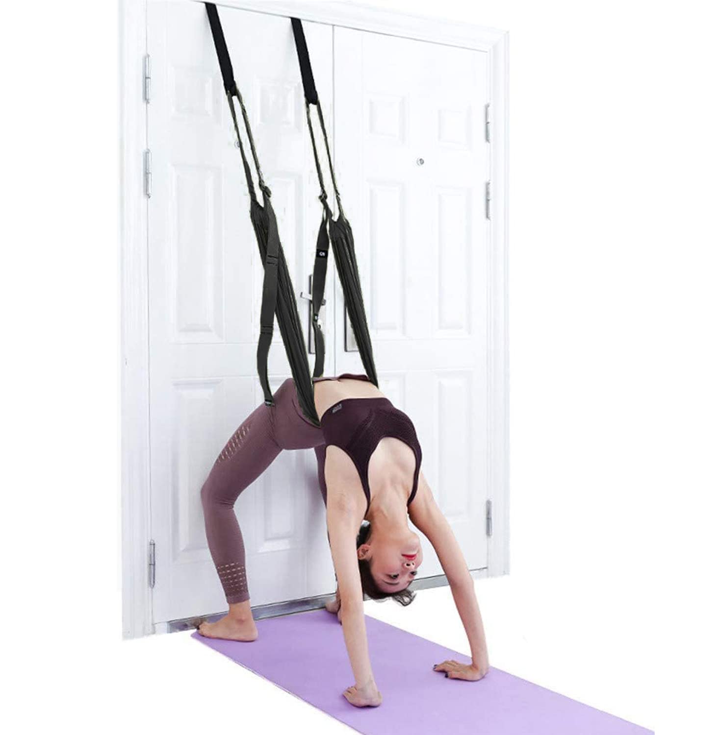 Yoga Gurt Für Dehnübungen - Flexibilitätsband Für Beine, Rücken & Taille