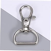 Vista 4 de DIY Essential 30 ganchos de hebilla de langosta clips a presión para el hogar bolso llavero cierre