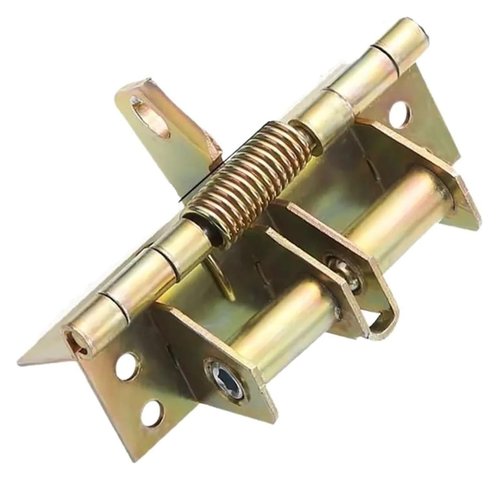 Spring Loaded Self Aligning Hinges 4 Inches Multicolor 90 Degrees Positioning Auto Close