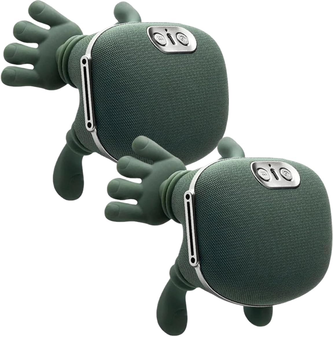 Masajeador de cuello con calor para aliviar el dolor de tejido profundo inalámbrico eléctrico Shiatsu masajeador de espalda hombro con dedos función