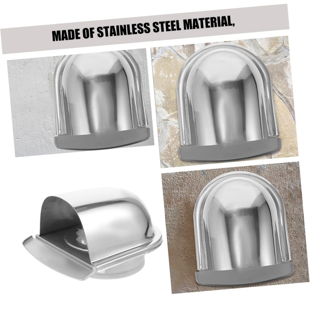 Amazon | STAHAD U字型排気口カバー 金属製の排気ベントキャップ