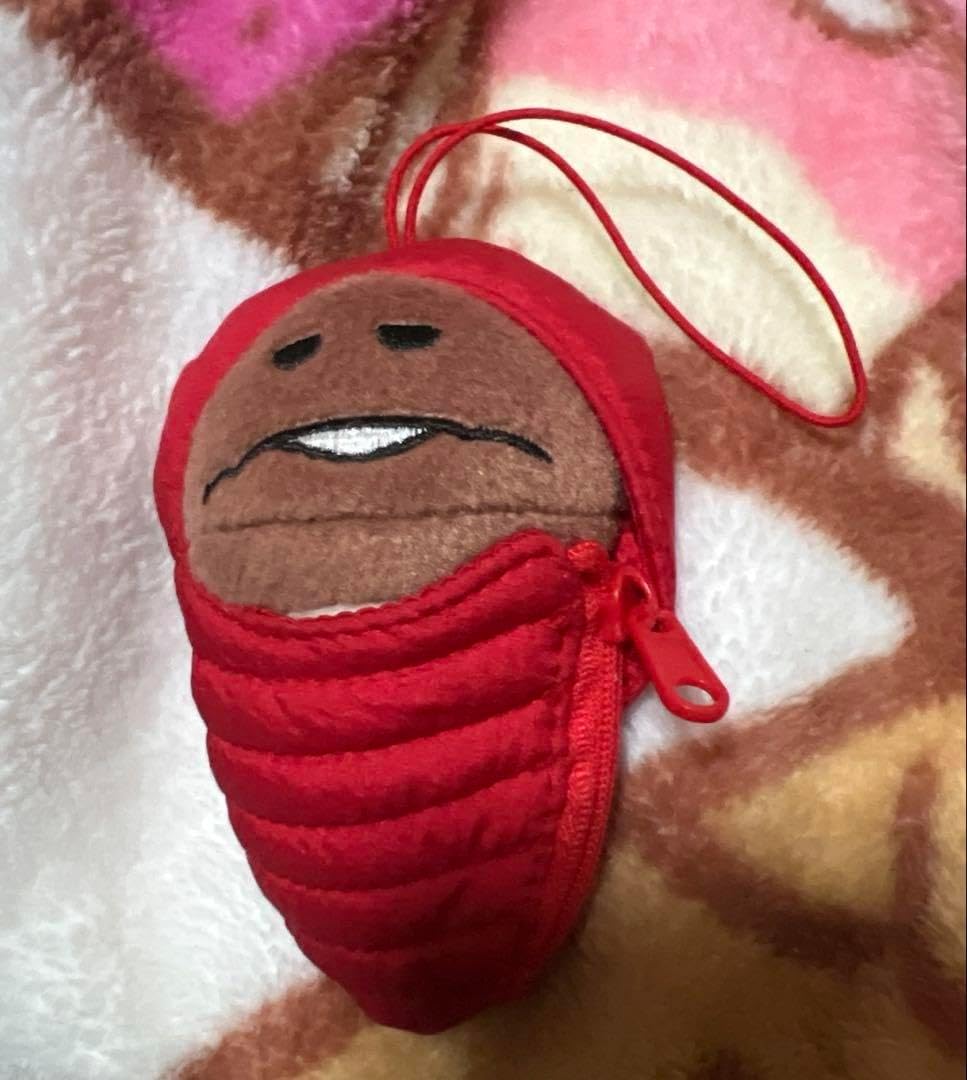 なめこ 寝袋マスコット2点セット なめこ 寝袋マスコット2点セット