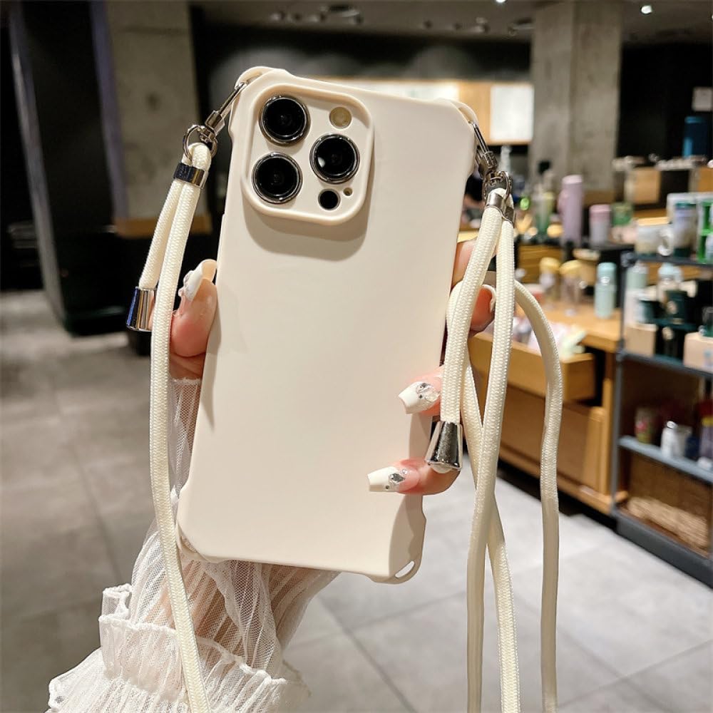 Coque avec lanière iPhone 11 silicone souple pour éviter les chutes - 7