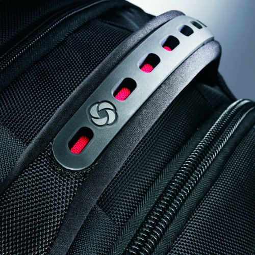 Samsonite Tectonic Pft Laptop Backpack, Black/Red, 17-Inch #TOP6