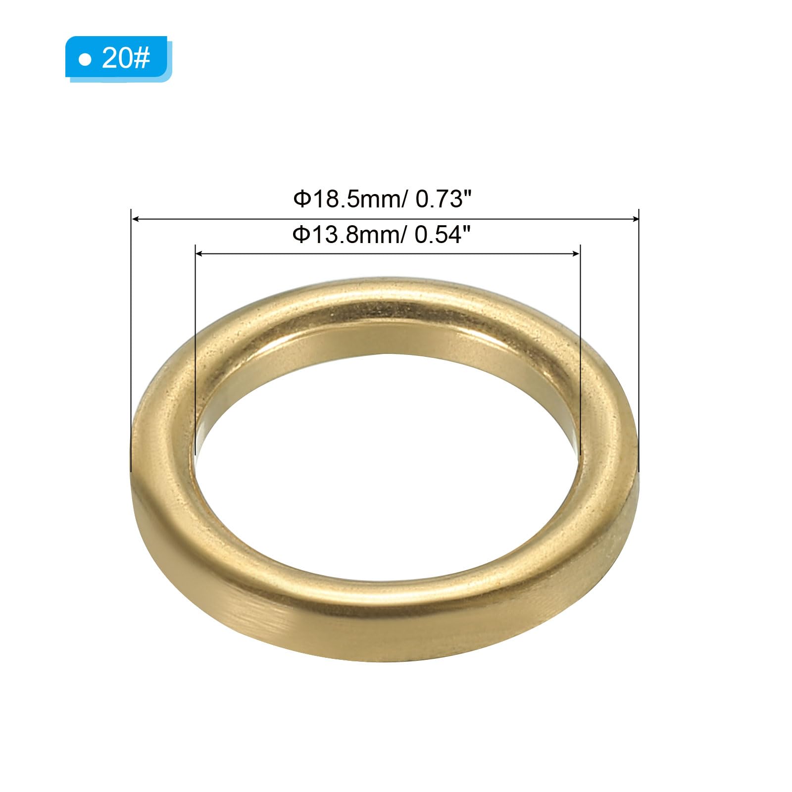 PATIKIL 0.73 Inch Fishing Rod Guide Rings - Image 2