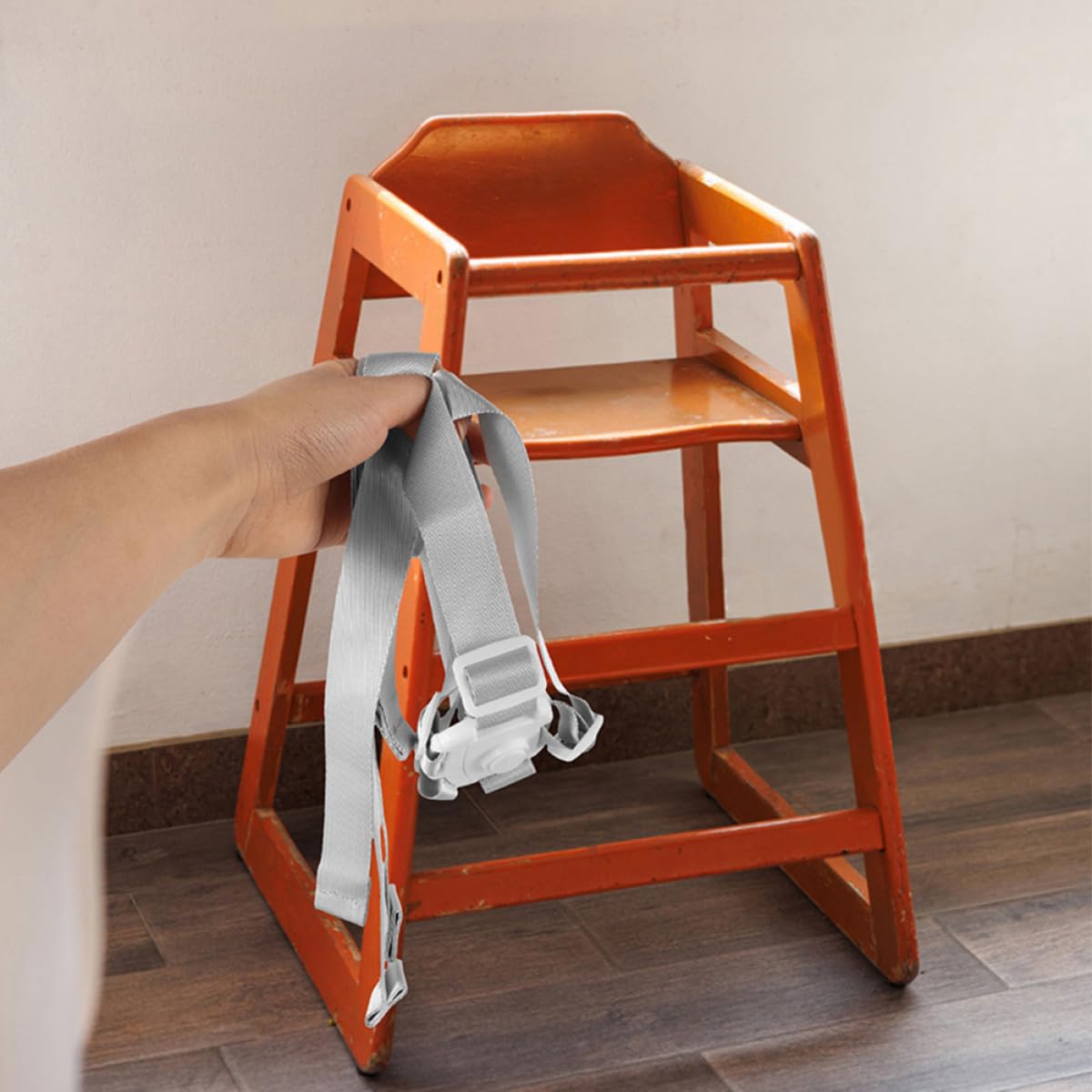 Cinturón de Seguridad para Ñiño 5 Piezas Arnés Ajustable para Silla de Comer y Cochecito para Uso en Casa y Exteriores