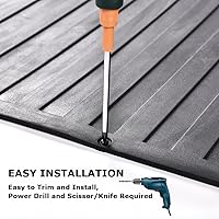 Vista 3 de G-PLUS Alfombrilla protectora para portón trasero de caja de camión, protección duradera y resistente para todo tipo de clima para tu camión