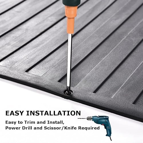 Miniatura 3 de G-PLUS Alfombrilla protectora para portón trasero de caja de camión, protección duradera y resistente para todo tipo de clima para tu camión