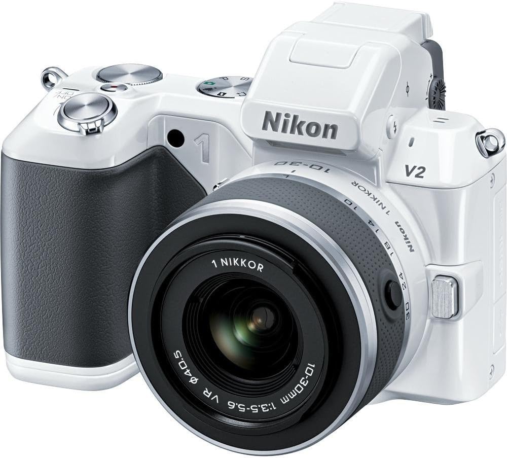 Nikon 1 V2 14.2 MP HD Digital Camera Body Only (White)
