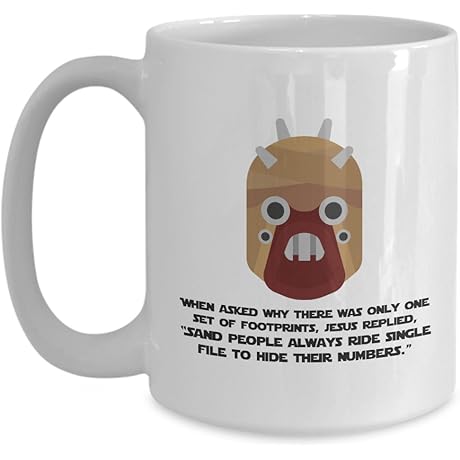 Star Wars Sand People Single File - The Perfect Gift for Tusken Raider Fans!