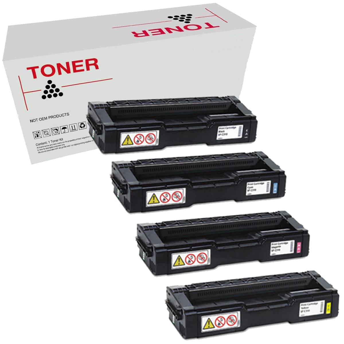 Toner Ricoh SPC252 compatible pour remplacer vos cartouches vides sans fuite