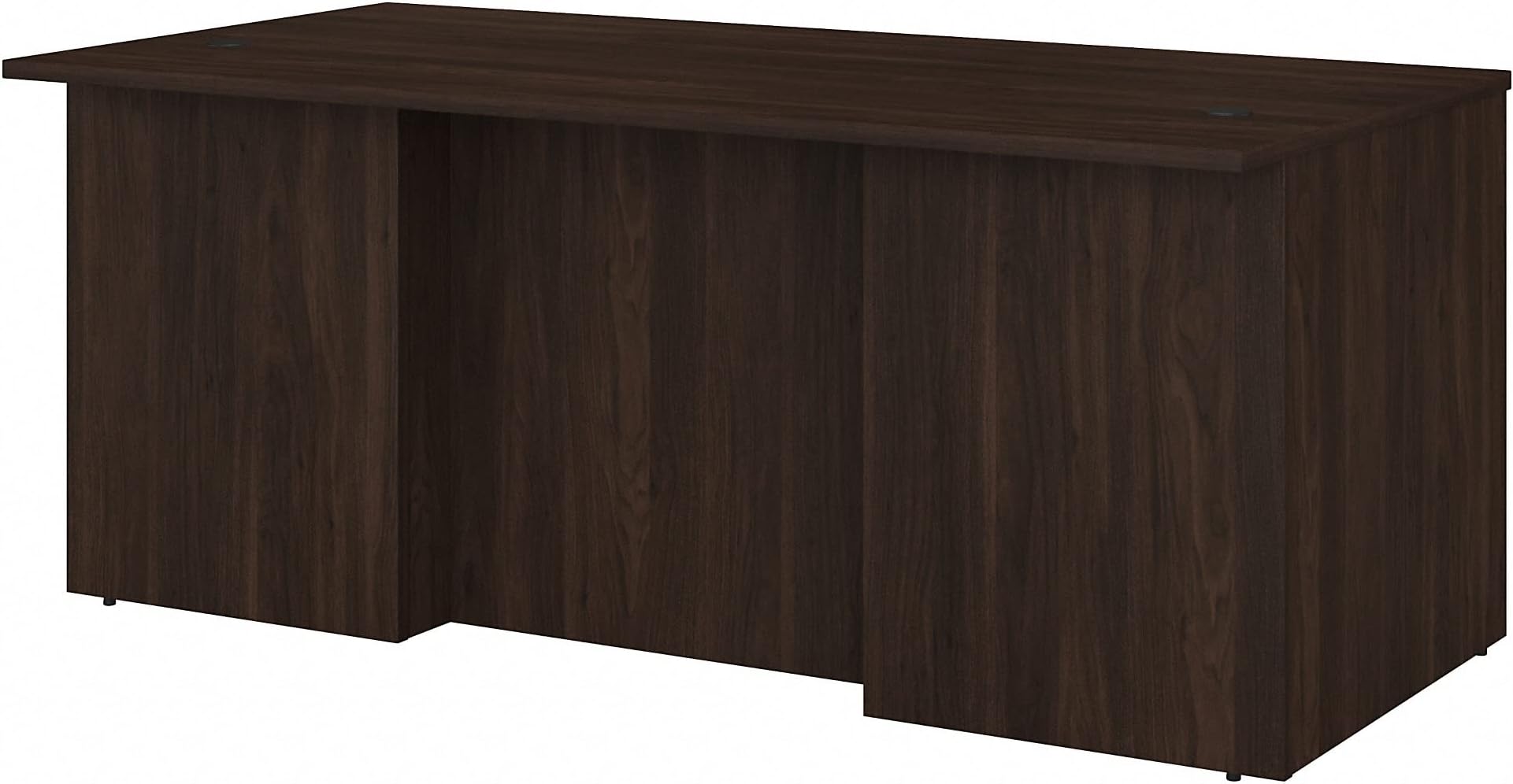 Bush Business Furniture Office 500 72W x 36D Executive Desk in Black Walnut