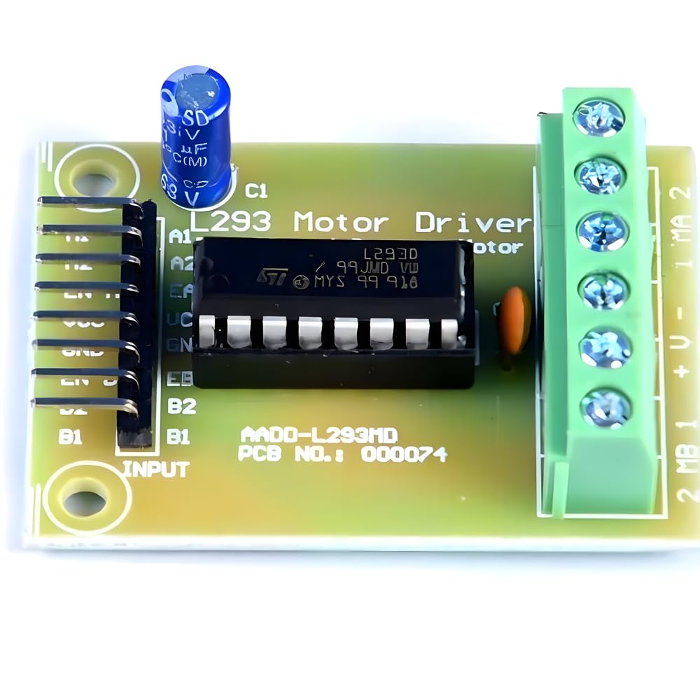 R&D L293D Motor Driver Stepper Servo Shield Expansion Board For Microcontrollers (B0CRH721GH) Amazon Price History, Amazon Price Tracker