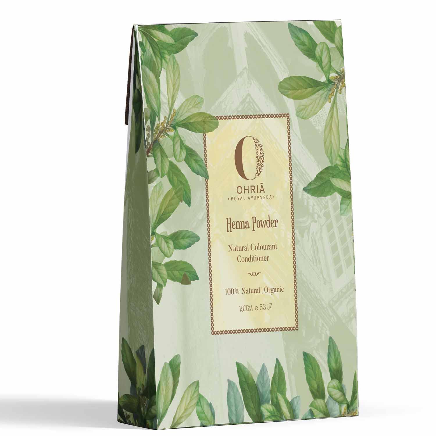 Goldy Ayurveda Organic Henna Powder | Natural Colourant Conditioner - 150g