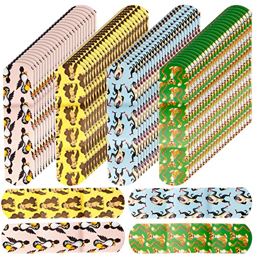 newgen medicals NX-8890 kinderpleisters: 100 stuks medische kinderen, diermotieven, huidvriendelijk (pleister Megapack), kleurrijk, 100 aantal