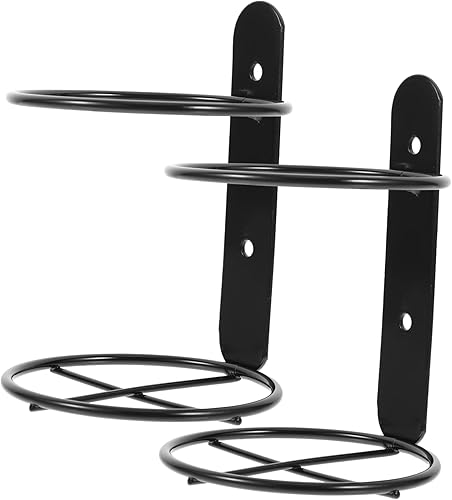 LIFKOME Estante de pared para vino tinto, 2 unidades, soporte para exhibición de vino de pared individual, organizador de vino, estante de