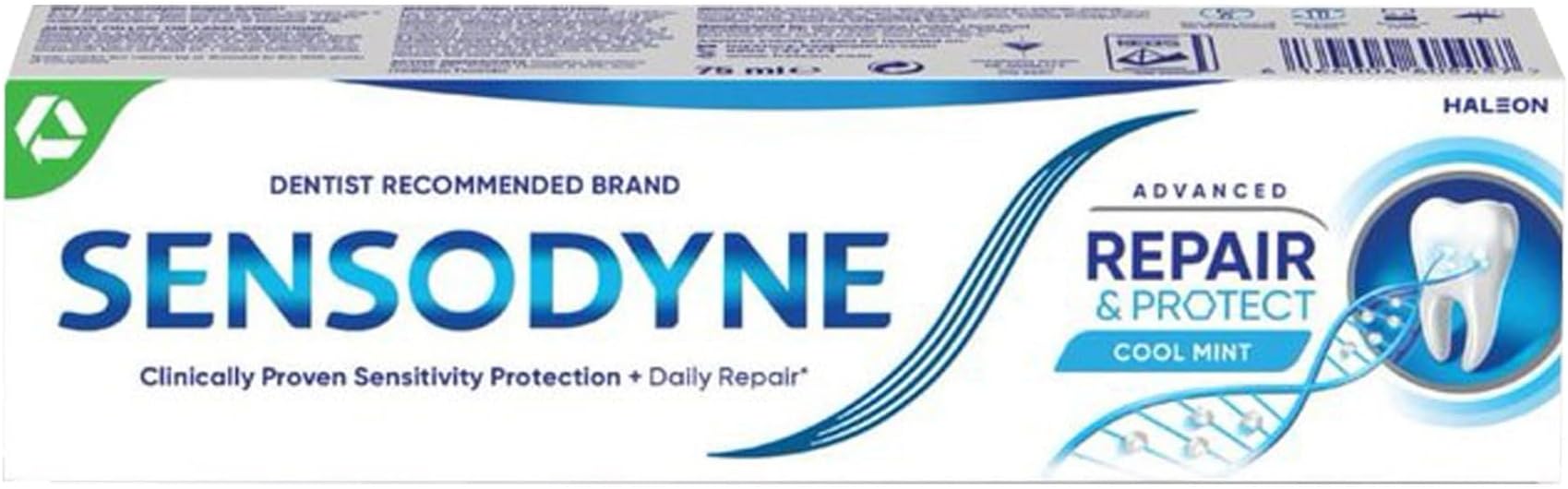 Advanced Repair & Protect Cool Mint Toothpaste, 75 ml