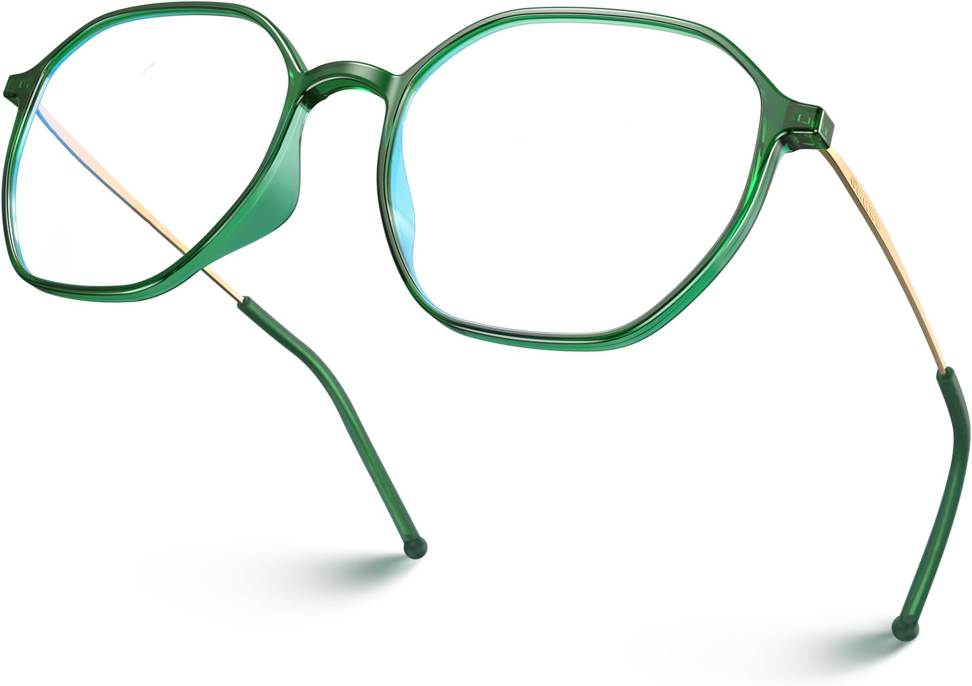 VISOONE Lightweight TR90 Blue Light Blocking Glasses Frame with Anti Glare Eye Protection for Women and Men RANE