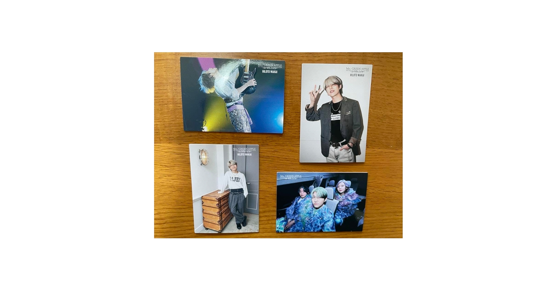 Amazon.co.jp: 若井滉斗 フォトカード セット ミセスグリーン