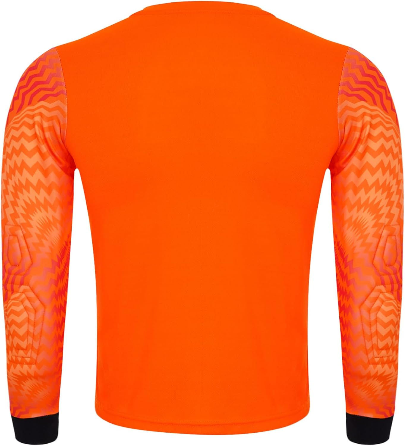 TTAO Kids Boys Padded Goalkeeper Jersey Soccer Goalie Shirt Football Team Practice Tops Training Wear