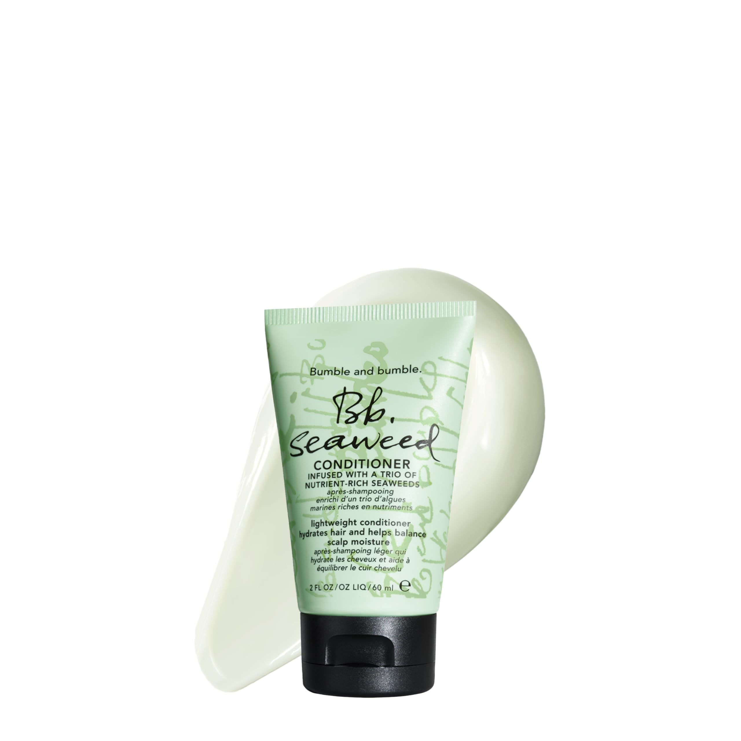 Bumble and bumble. Seaweed Hydrating Conditioner | For Daily Use | Adds Lightweight Moisture | Smooths and Reduces Frizz | For Fine to Medium Curly, Wavy, Straight Hair
