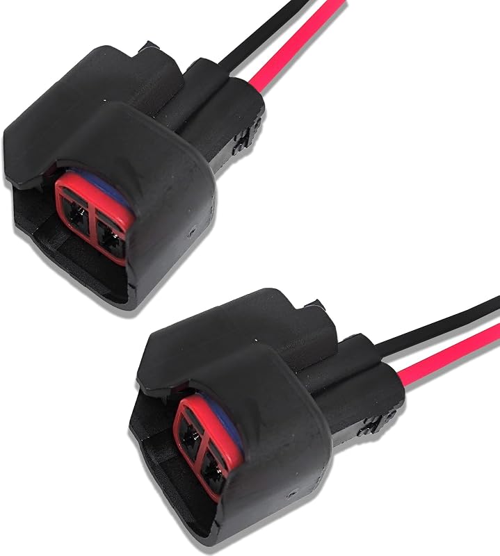 Conector de Chicote para Injetor de Combustível EV6 EV14 Jitrendo com Fio – Kit com 2