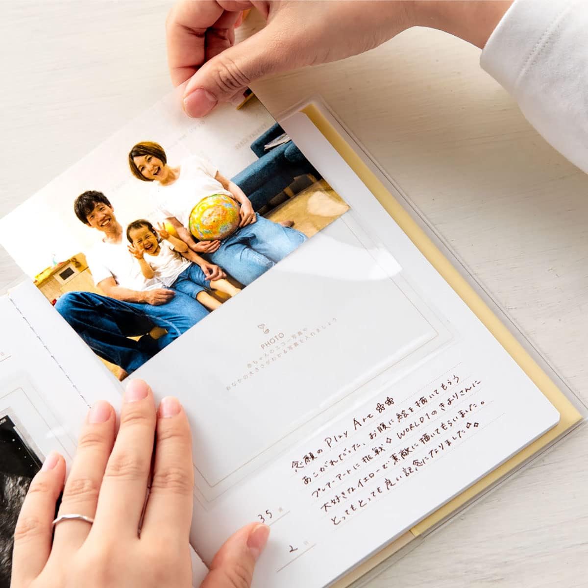 Iroha Publishing Simple Maternity Album [powder blue] L-GMA-06