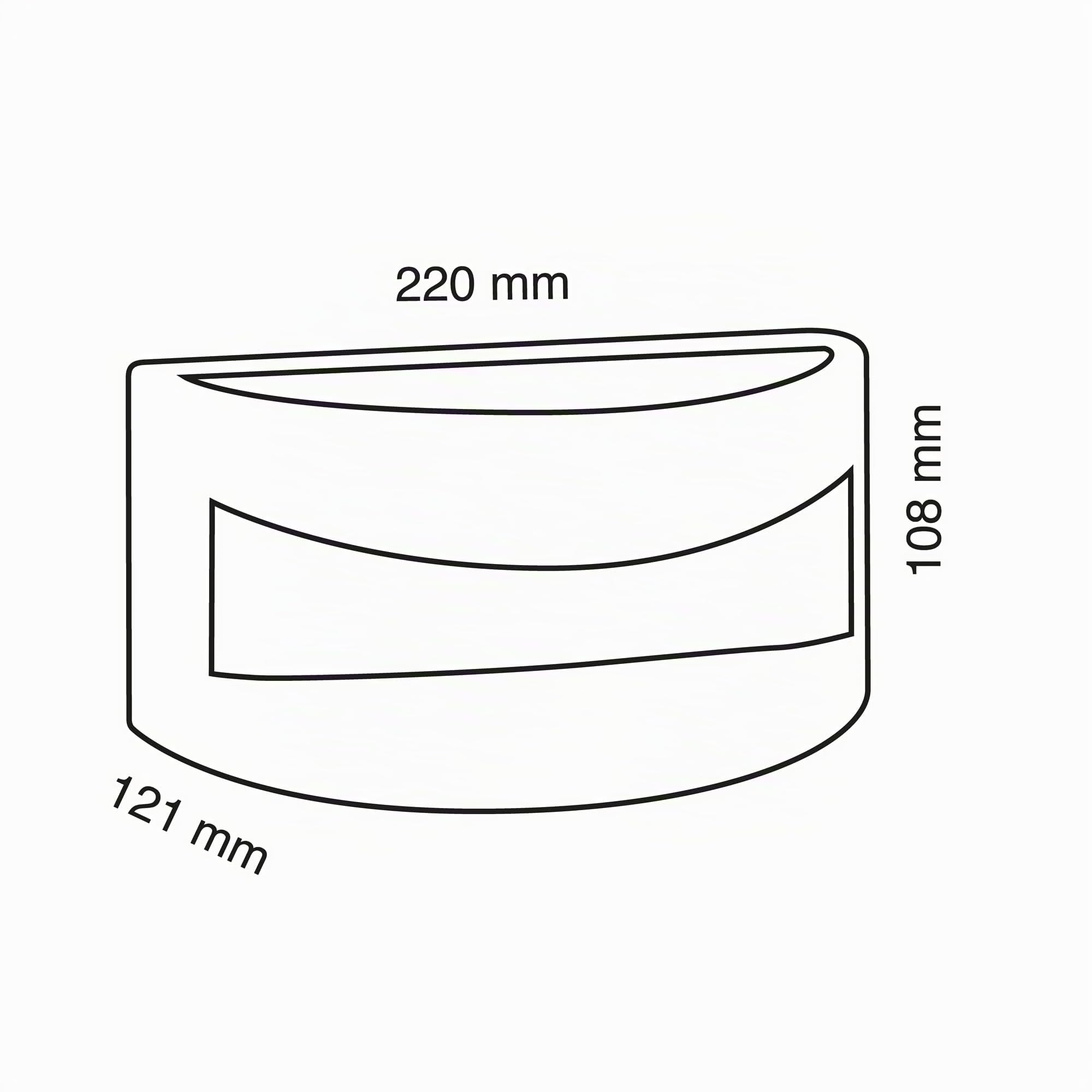 wonderlamp - Applique da parete per esterno impermeabile, per giardino, terrazza, garage, colore marrone ossido, lampadina E27