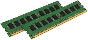 Kingston 4GB×2枚組 DDR3-1333 PC3-10600 ECC CL9 Unbuffered DIMM with Thermal Sensor KVR1333D3E9SK2/8G