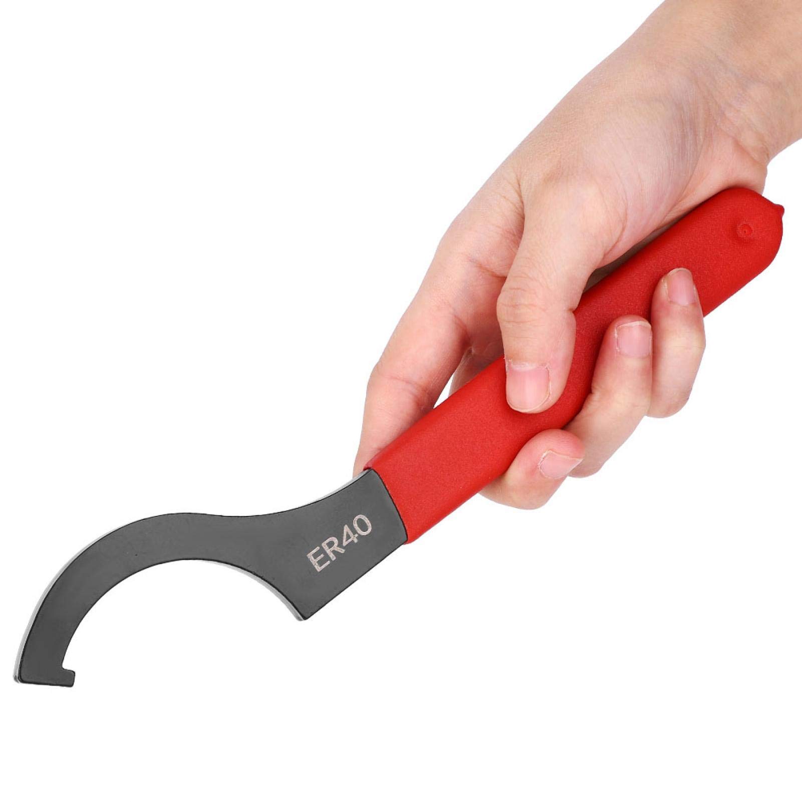 Chiavi manuali, chiave a gancio, ER40 Chiave a pinza Chiave manuale per dadi di serraggio in acciaio ad alto tenore di carbonio