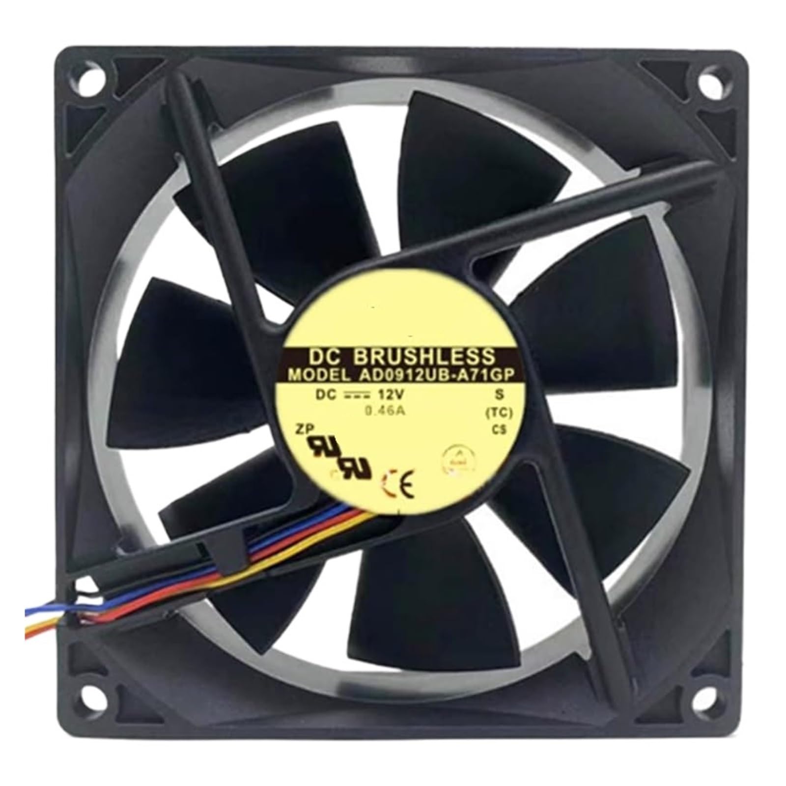 YMUGUEGH AD0912UB-A71GP DC 12V 0.46A 9025 9225 9CM cooling fan
